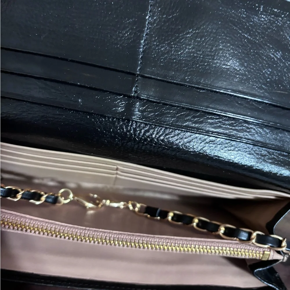 Prada Black Leather Wallet with Gold Hardwares - Picture 5 of 16